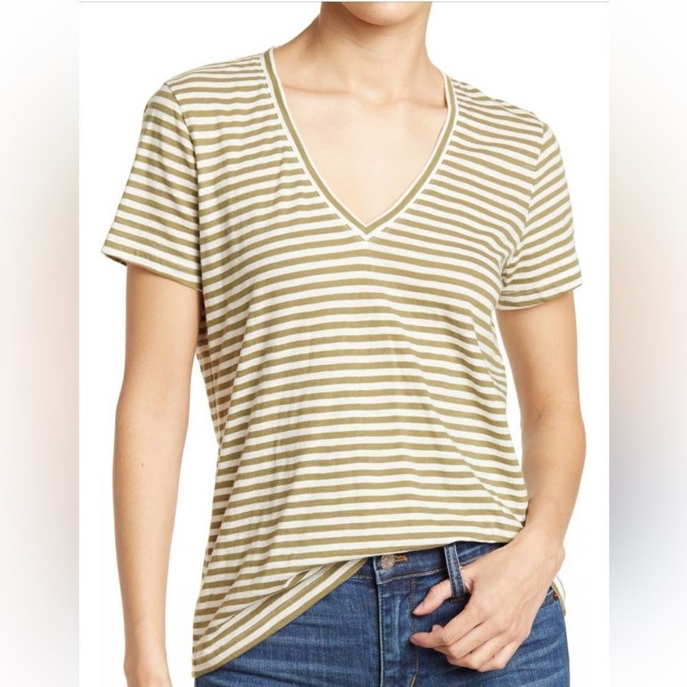 Madewell Whisper V-Neck T-Shirt​​​​